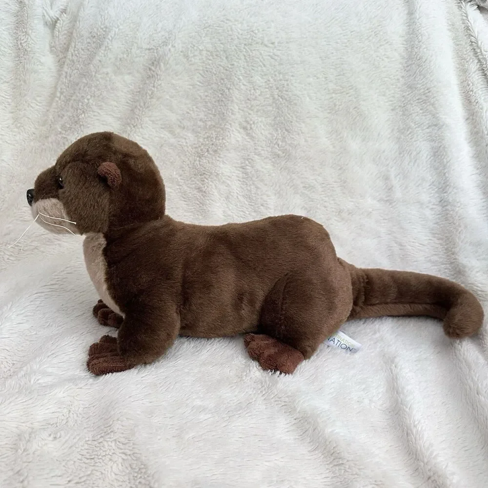 Destination Nation River Otter Plush 18” Stuffed Animal by Aurora Realistic